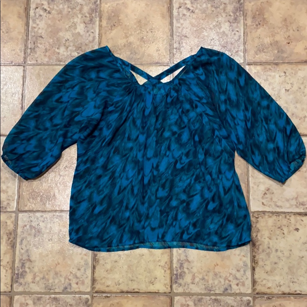 Express printed blouse
